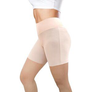 Women’s Tummy Control Under Dress Shorts – Size M – Beige – NWOT